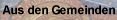 Aus den Gemeinden